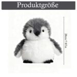 JcvPot Pinguin Kuscheltier, Weiches Stofftier Für Kinder Und Babys, Kuscheltier Pinguin Plüschtielüschtier – Bild 7