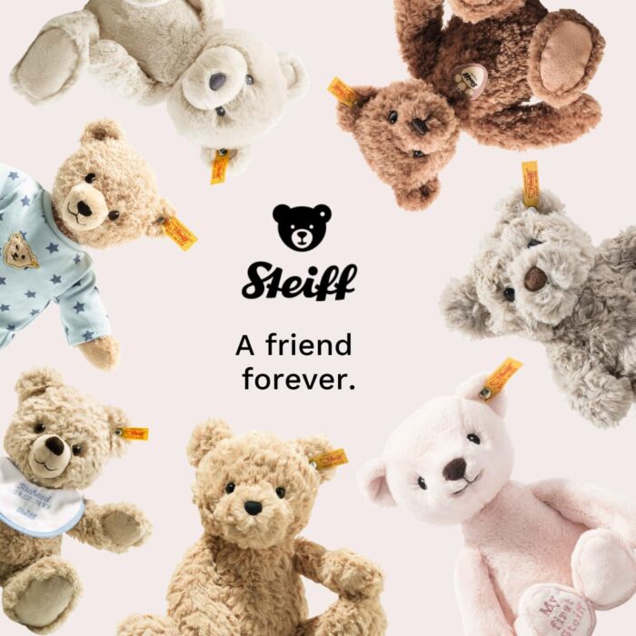 Steiff Kuscheltier Dinkie Esel, Süßes Stofftier mit Kunststoffaugen, Kinder, Jungen & Mädchen, Friends, Plüschtier - Image 3