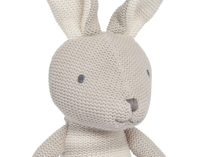 Jollein 037-001-65366 Stofftier Kuscheltier Hase Kaninchen Junge Joey grau - Image 8