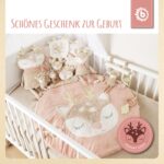 Bieco Kuscheltier Reh Ella mit Rassel | Baby Kuscheltier ab 0 Monate Stofftier Baby Plüschtier Rehr - Image 3