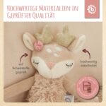 Bieco Kuscheltier Reh Ella mit Rassel | Baby Kuscheltier ab 0 Monate Stofftier Baby Plüschtier Rehr - Image 4